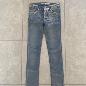 Glittery skinny jeans from Coolcat